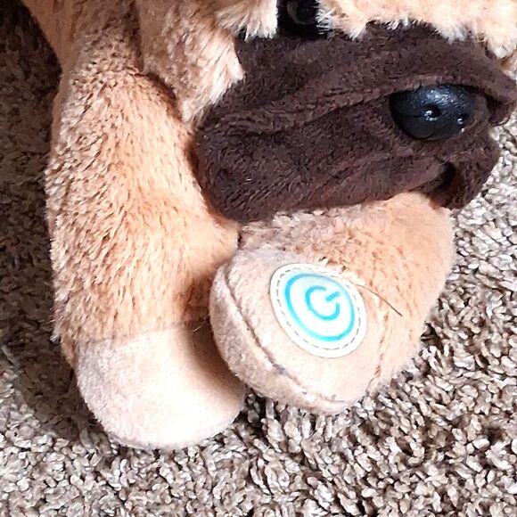 Puppy Dog Brown Plush Neck Massage Pillow Travel Memory Foam Adult. - Picture 4 of 6